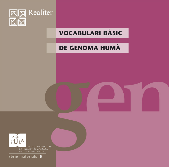 Vocabulari bsic de genoma hum